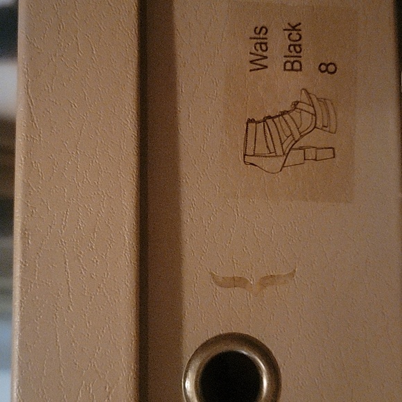 Wals black sandal heels - Picture 4 of 4